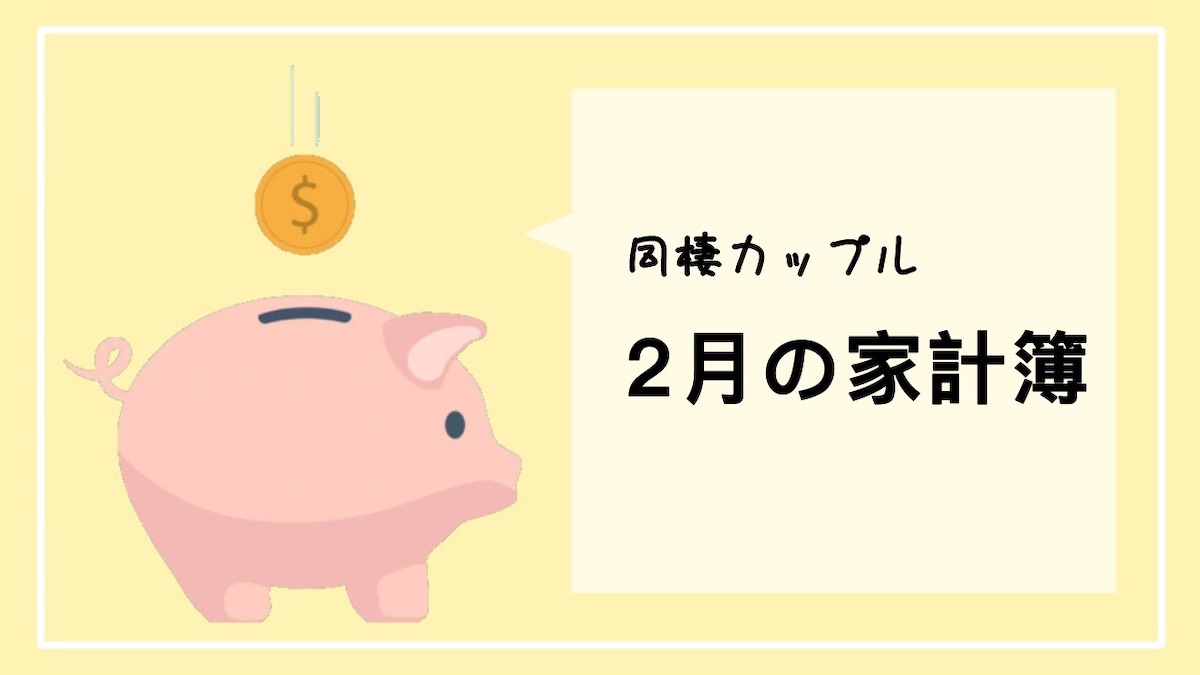 同棲カップルの家計簿 ２月の家計簿大公開 ゆめがぁる